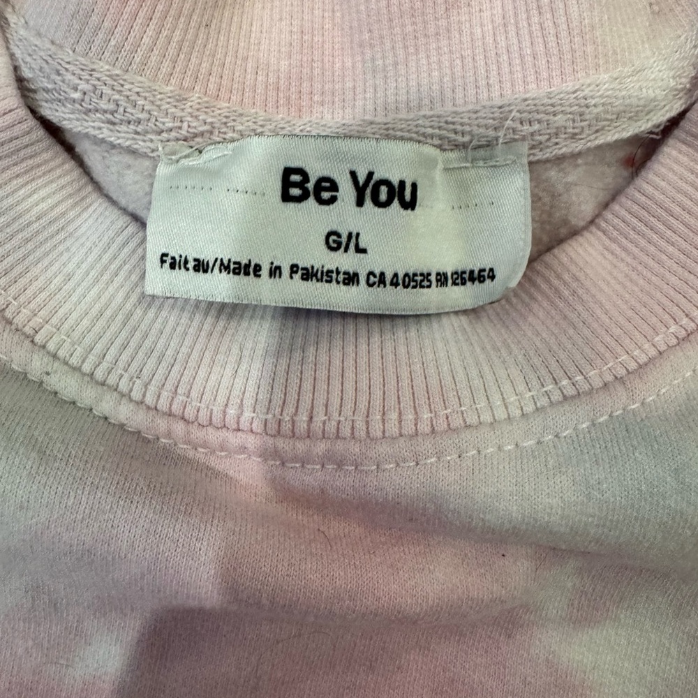 Be You Tie-Dye Sweatshirt - Size L - Picture 2 of 3